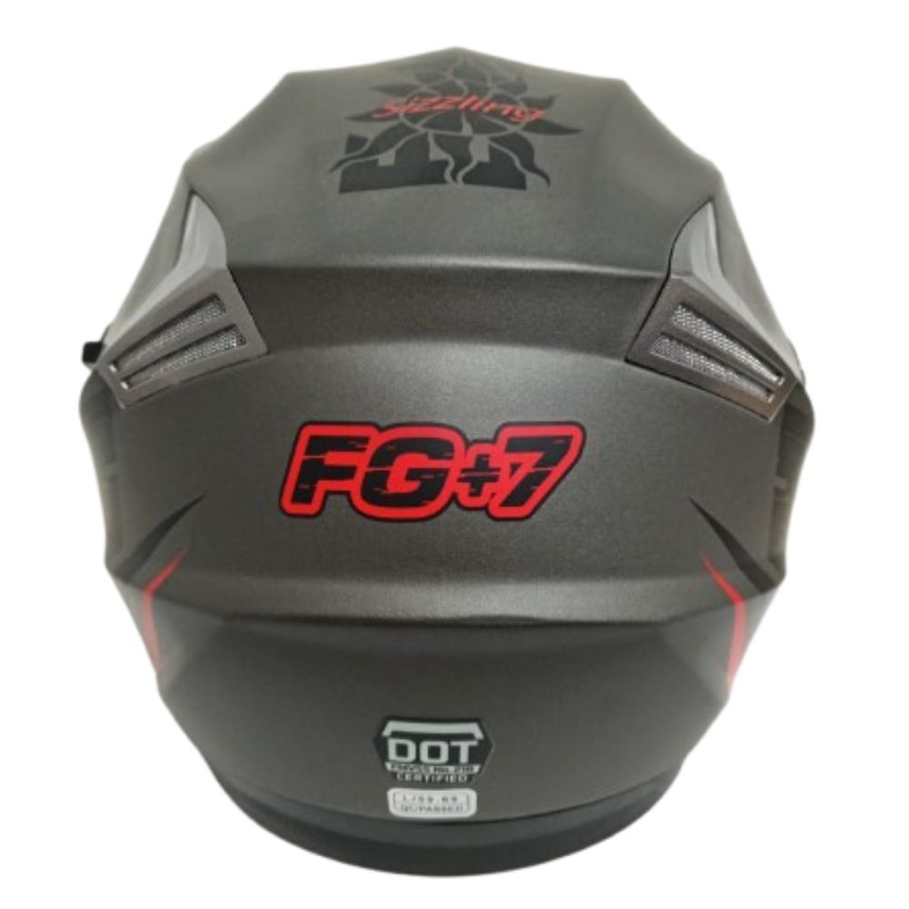 Casco de Moto Abierto Open Face Bactor en Rojo | Estilo y Seguridad / Talla L - Imagen 2
