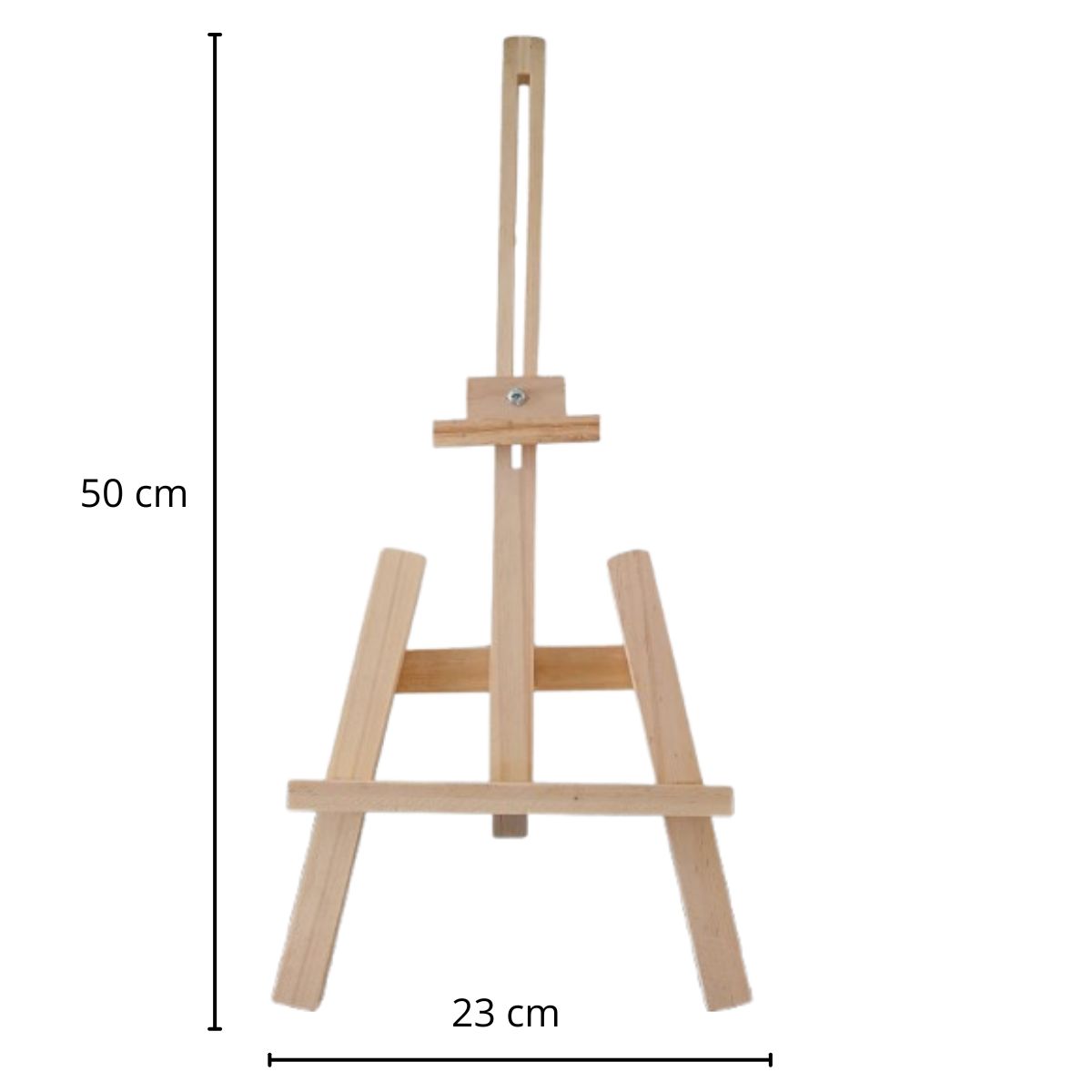 Caballete de Madera para Mostrador 50 cm – Soporte para Menús, Carteles y Cuadros - Imagen 4