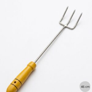 Trinche Grande metal para parrilla 46 cm de largo