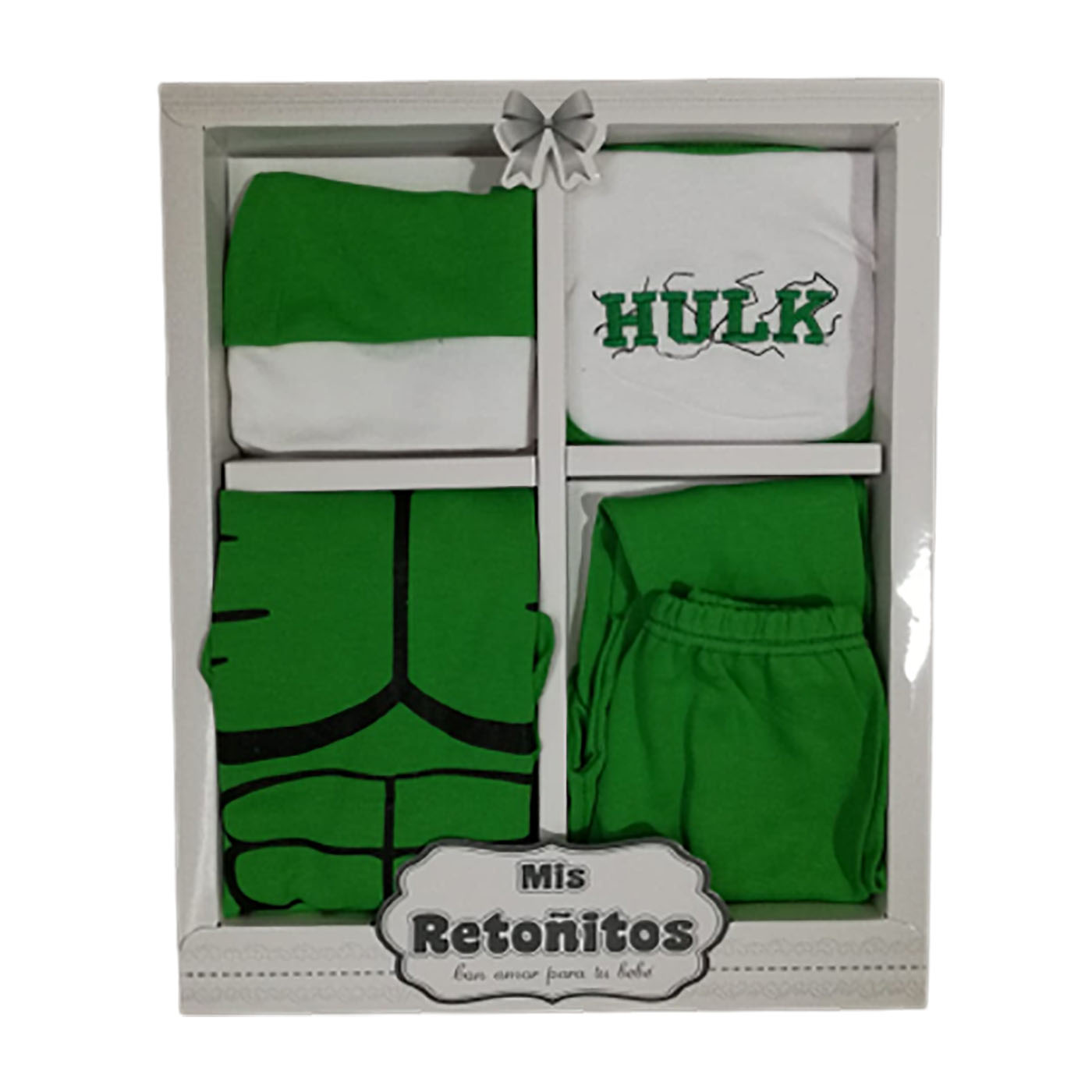 Conjunto de Ropa para Bebé Recién Nacido Hulk - Imagen 3
