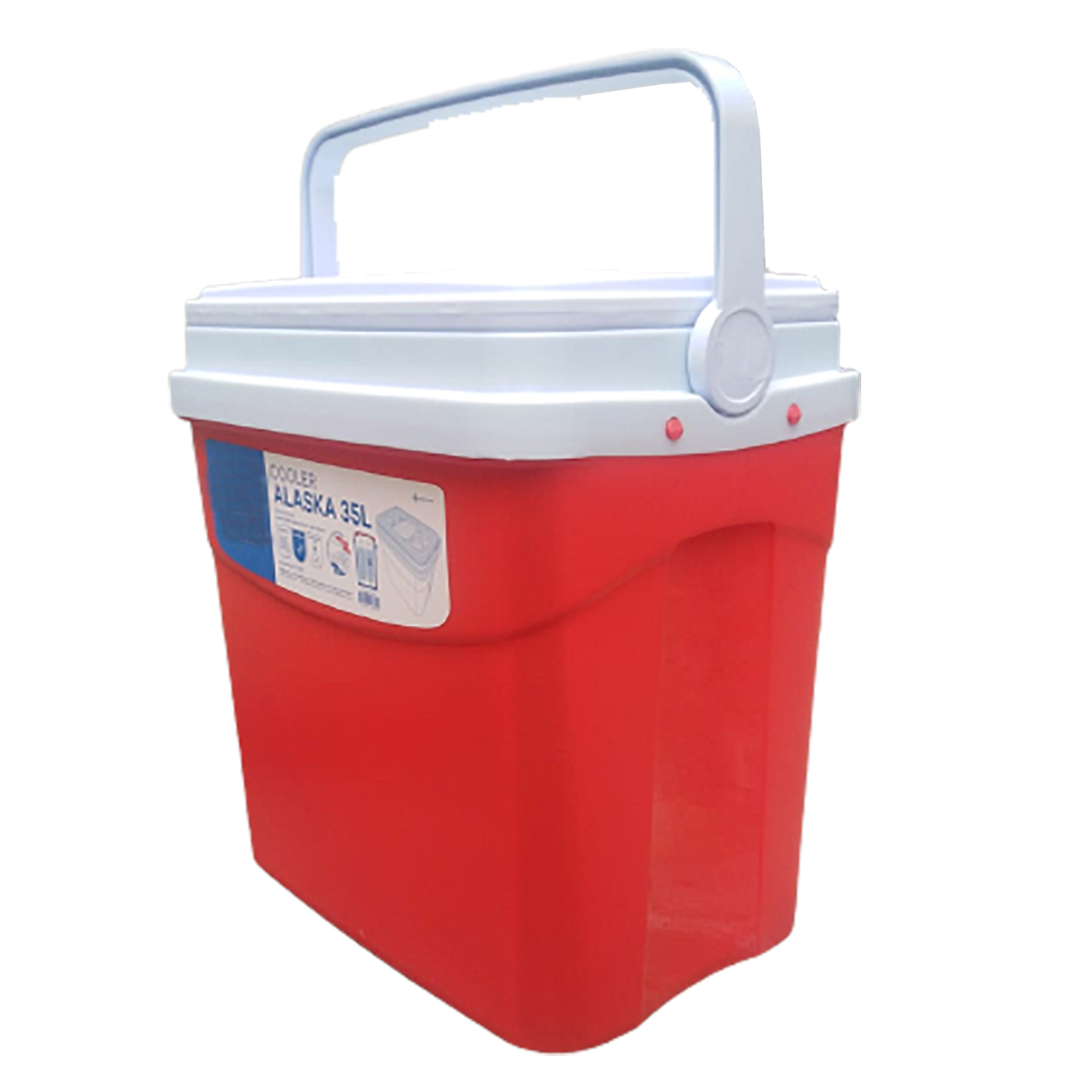 Cooler Conservadora Portátil 35 Litros para Playa Camping Picnic y Viajes - Imagen 2