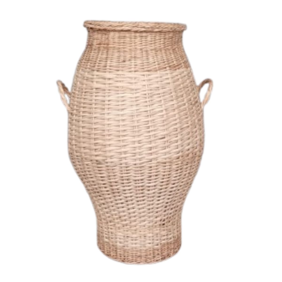 Jarron florero de Mimbre Premium Grande