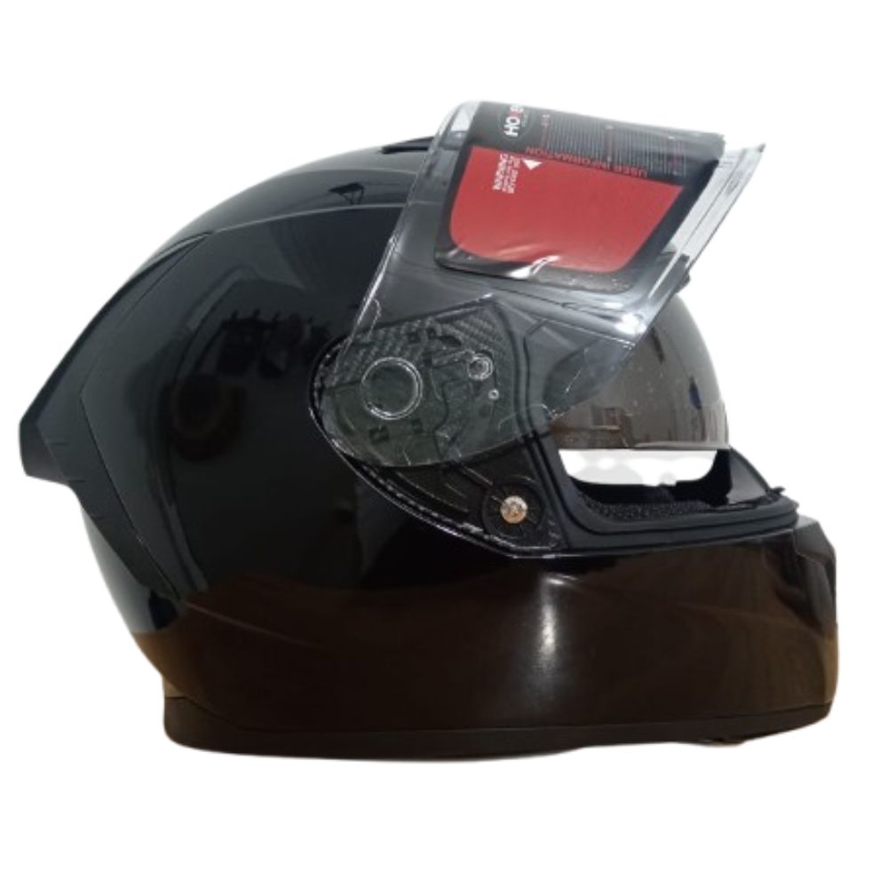 Casco Integral de Moto HK4 Brillante con Doble Visor Antirayaduras | Seguridad y Estilo en la Carretera - Imagen 2