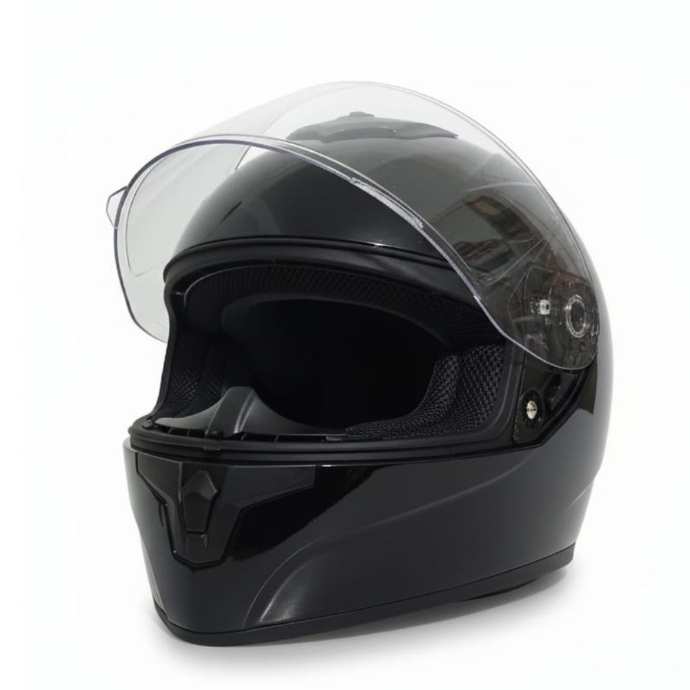 Casco Integral de Moto HK4 Brillante con Doble Visor Antirayaduras | Seguridad y Estilo en la Carretera - Imagen 4