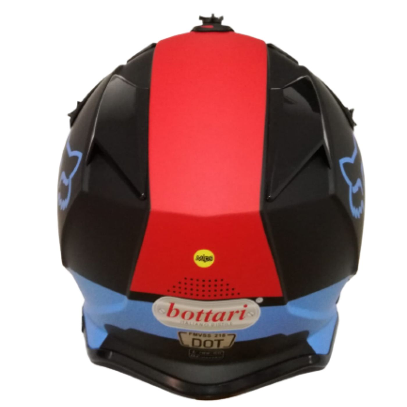 Casco motocross Trueno Certificado en Azul - Imagen 2