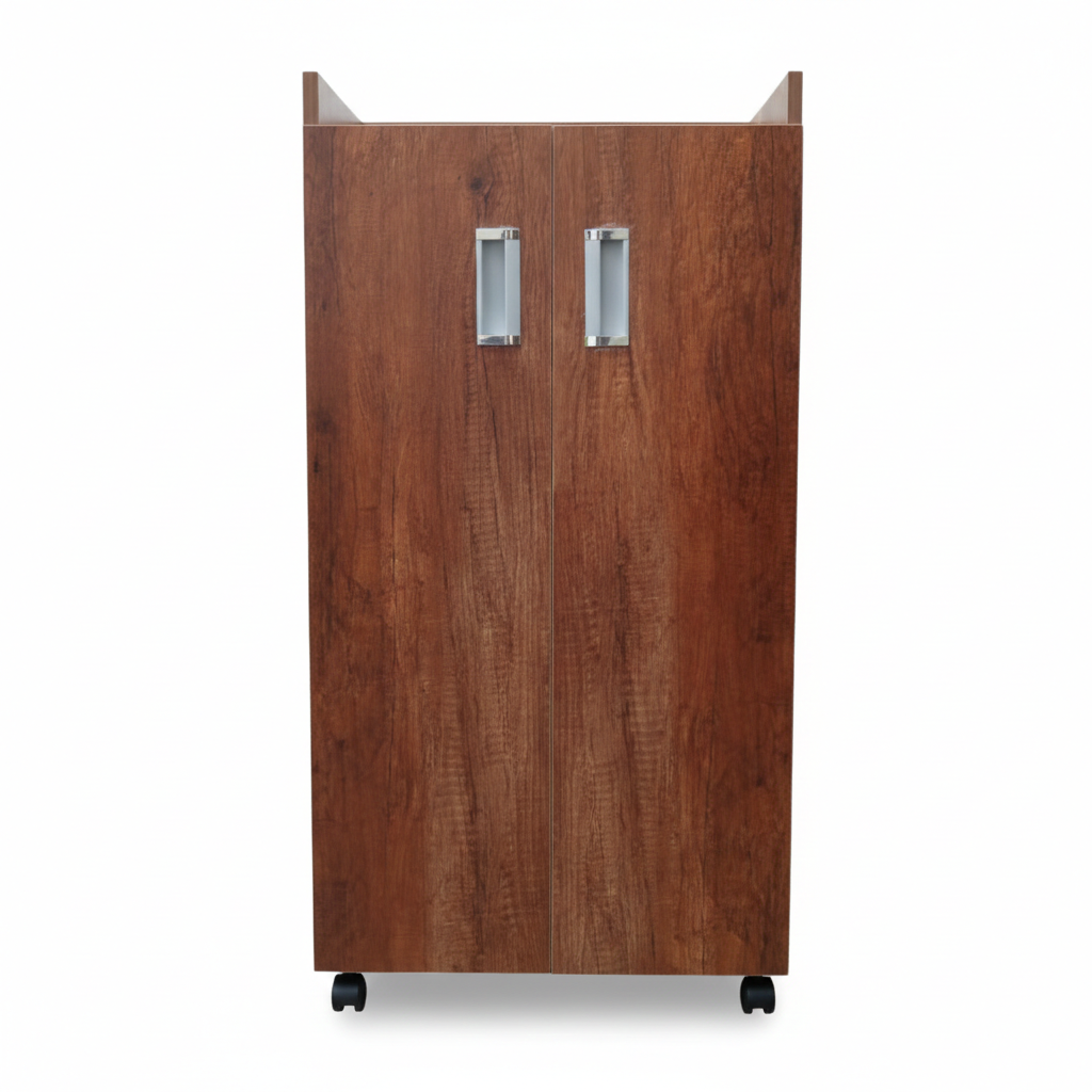Estante Zapatero Organizador Luxury Multiuso Caramelo con Ruedas | 5 Divisiones en Melamina - Imagen 2