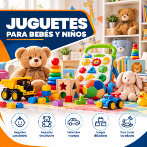 JUGUETES PARA BEBES Y NIÑOS