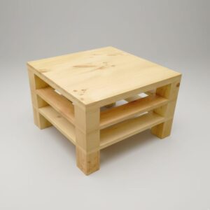 Irresistible Mesa de centro de madera pino Gore – Elegancia Natural y Durabilidad