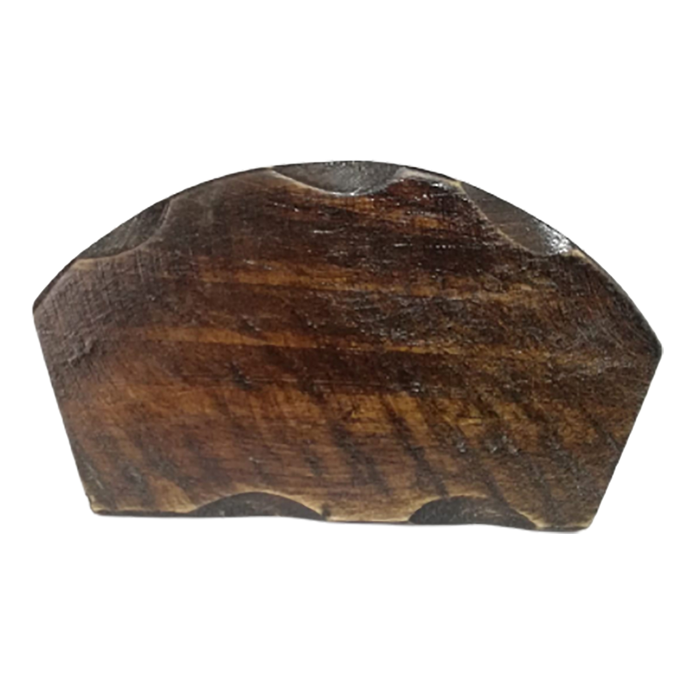 Servilletero de Madera Pino Natural para Mesa – Organizador Decorativo 15 cm - Imagen 2