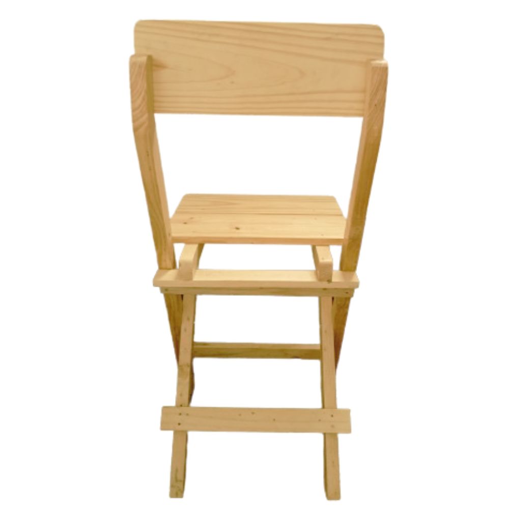 Fenomenal Silla Plegable en Madera Pino Natural – Práctica y Elegante 2.0 - Imagen 5