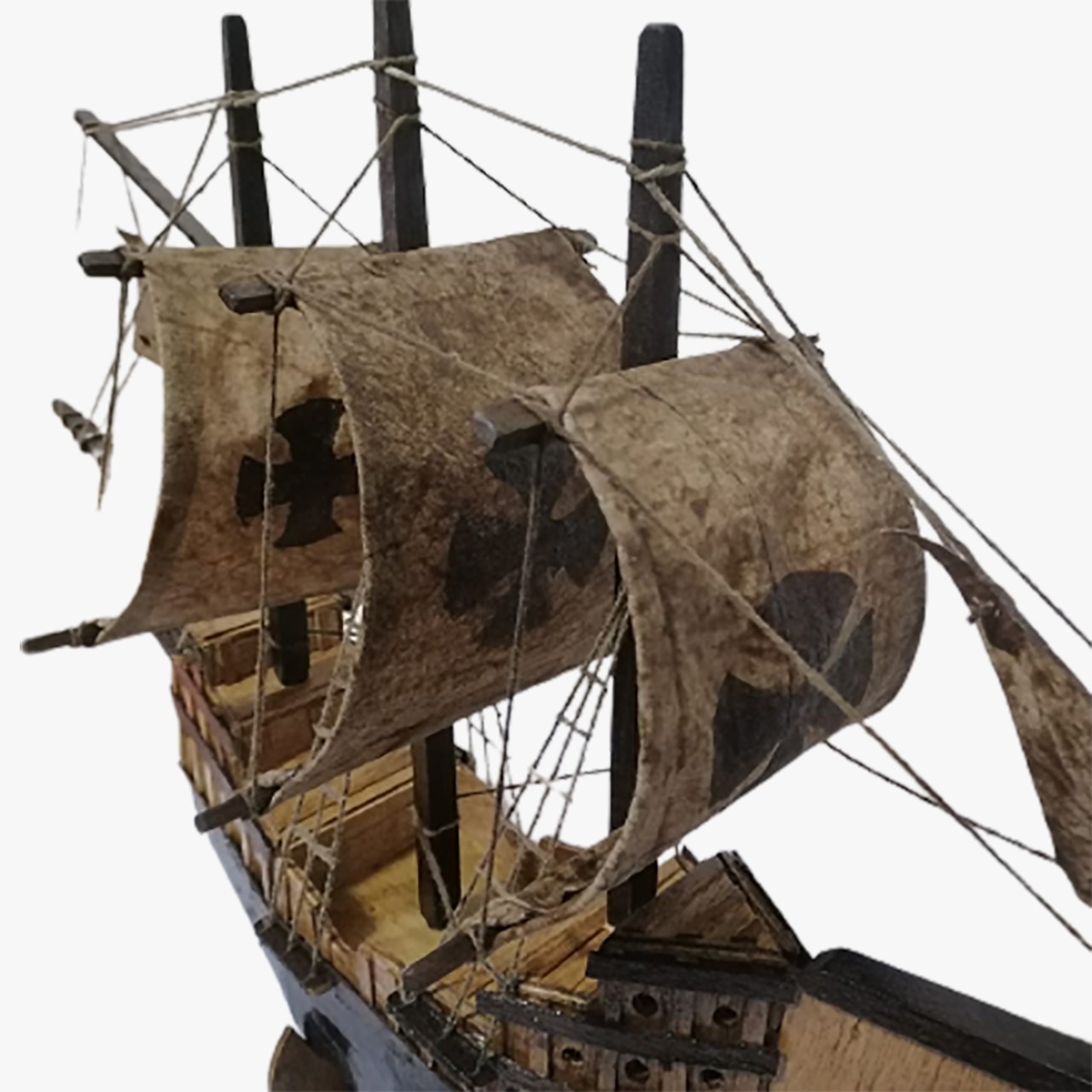 Barco Pirata de Madera de Barbanegra - Imagen 2