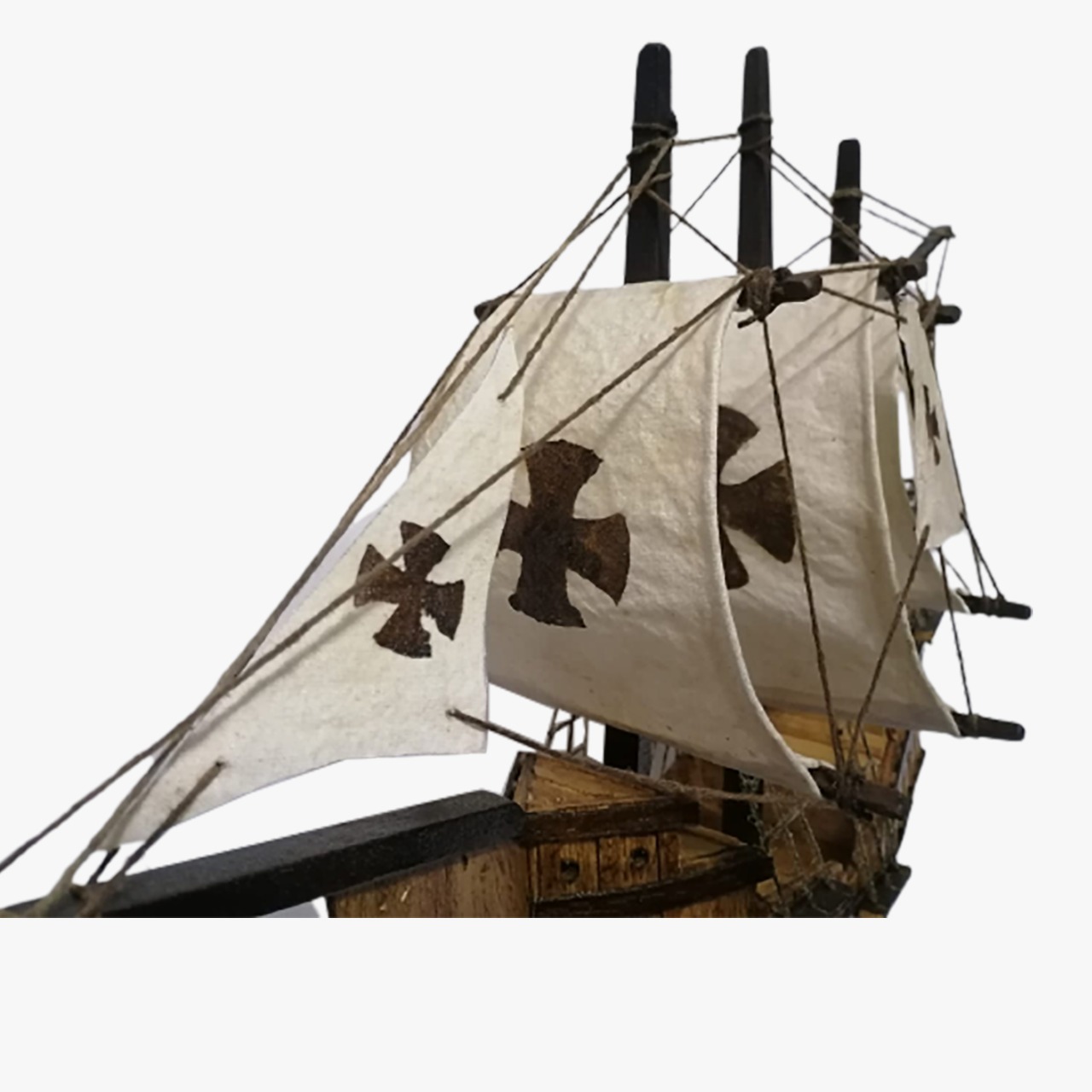 Barco Pirata de Madera de Barbanegra - Imagen 2
