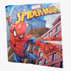 Mantas para niños de Spiderman Hombre araña en ciudad