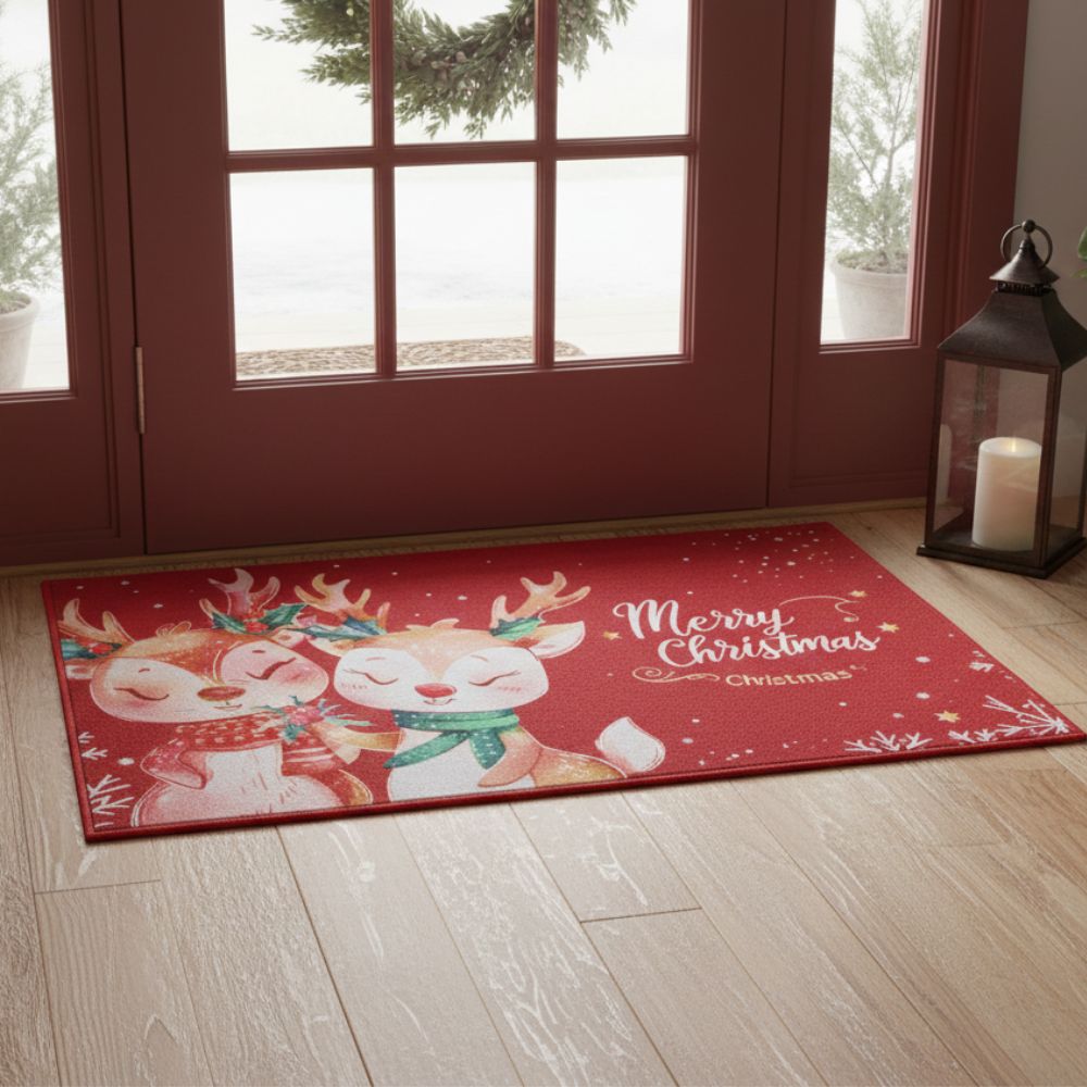 Funda Navideña para Puerta en Alto Relieve | Decoración Navidad Premium - Imagen 4