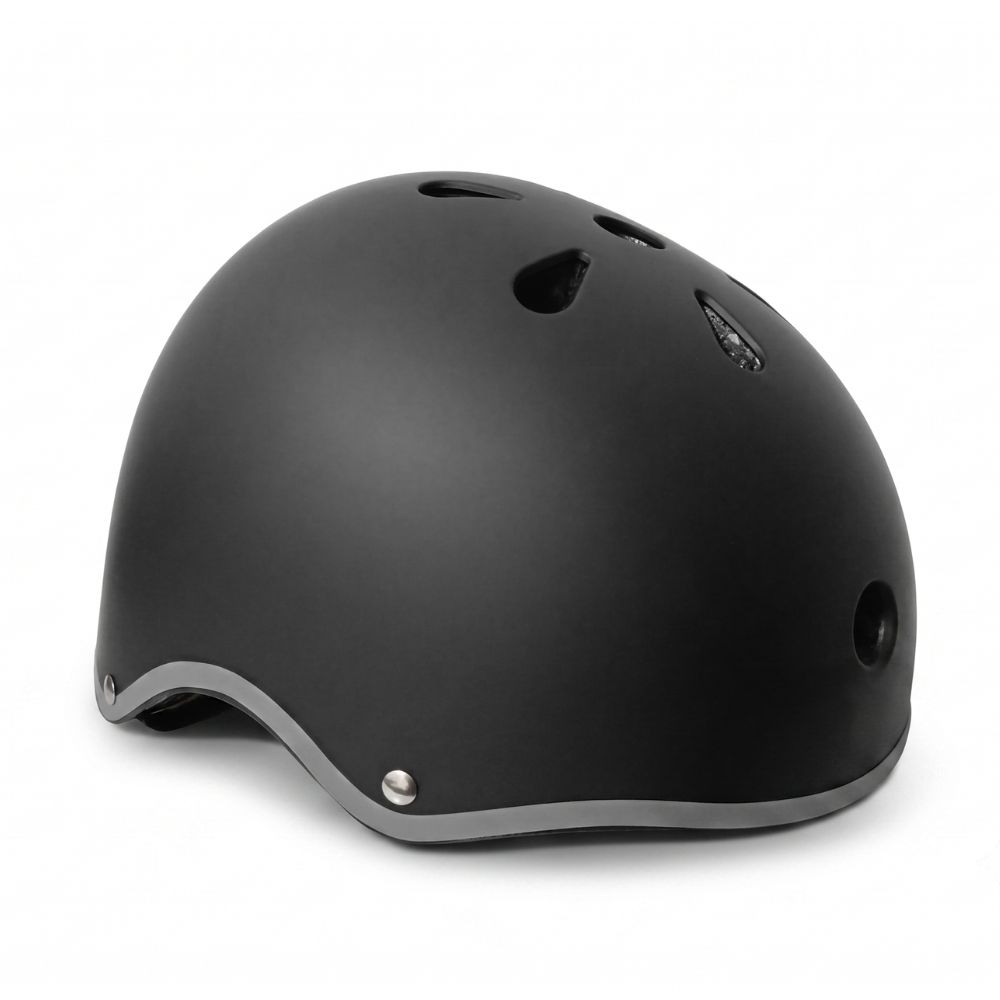 Casco para Bicicleta Ollie Kids Negro Talla XS con Luz LED Trasera – Protección para Niños - Imagen 2