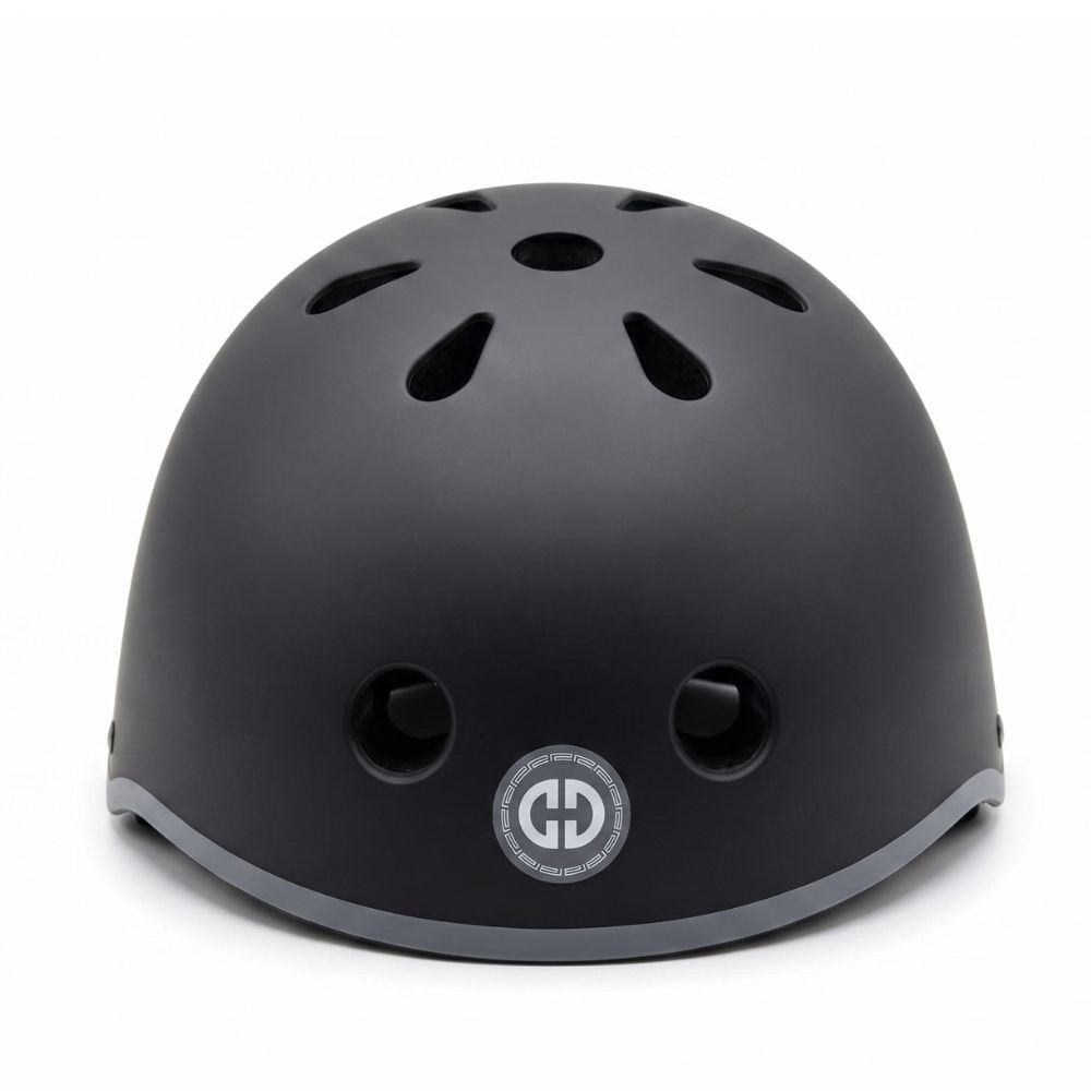 Casco para Bicicleta Ollie Kids Negro Talla XS con Luz LED Trasera – Protección para Niños - Imagen 3
