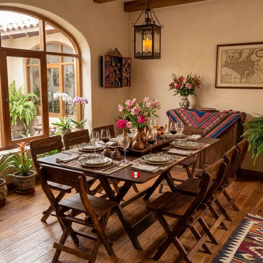 juego de comedor de terraza plegable Plus 8 sillas - Imagen 2
