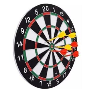 Juego De Tiro Al Blanco Dart Board Grande + 6 Dardos