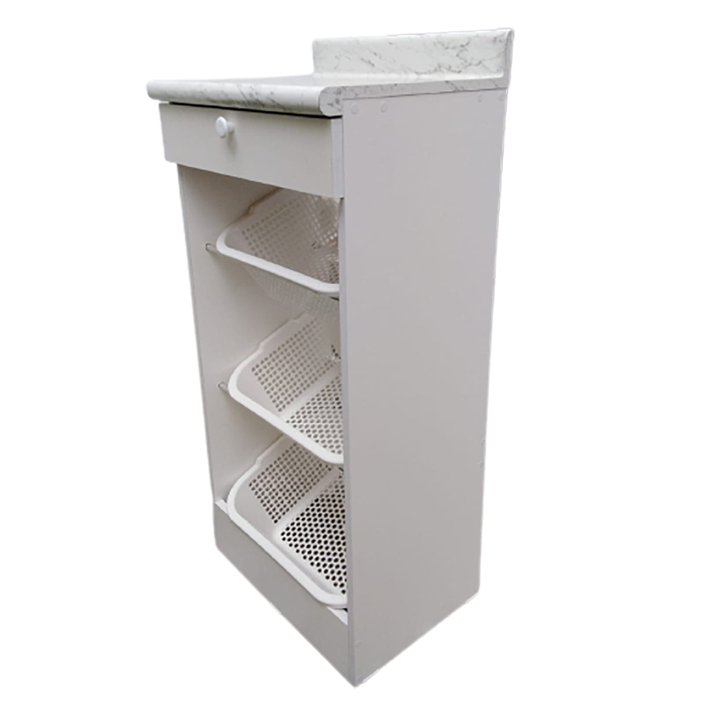 Majestuoso Muebles de Cocina 2 en 1 Repostero y Verdulero Línea Blanca - Imagen 8